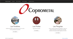 Desktop Screenshot of coprometal.com